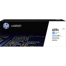 HP 659X (W2011X) Original High Yield Laser Toner Cartridge - Cyan - 1 / Each 29000 Pages