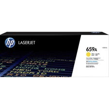 HP 659A (W2012A) Original High Yield Laser Toner Cartridge - Yellow - 1 Each 13000 Pages