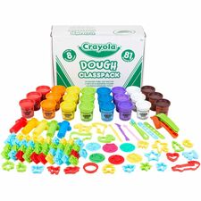 Crayola 8-Color Dough Classpack with Modeling Tools Modeling, Fun and Learning - Recommended For 2 Year - Assorted - 24 / Box
