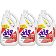 Formula 409 Multi-Surface Cleaner Refill Bottle 64 fl oz (2 quart) - Original Scent - Disinfectant, Antibacterial, Deodorize, Non-porous - White - 6 / Carton