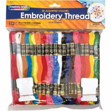 Creativity Street Embroidery Thread Pack Assorted