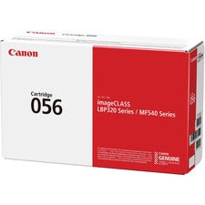Canon 056 Original Standard Yield Laser Toner Cartridge - Black - 1 Each 10000 Pages