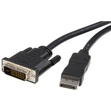 StarTech.com 6 ft. (1.8 m) DisplayPort to DVI Cable - 1920x1200 - M/M - 10 Pack 6 ft DisplayPort/DVI-D Video Cable Adapter for Video Device, Monitor, TV, Projector, HDTV, Desktop Computer, Workstation, Docking Station, Notebook - First End: 1 x 20-pin Dis