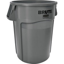Rubbermaid Commercial Brute 44-Gallon Vented Utility Containers 44 gal Capacity - Round - Water Resistant, Crack Resistant, Reinforced, UV Coated, Damage Resistant, Warp Resistant, Water Resistant, Durable, Handle, Heavy Duty - 31.5" Height x 24" Diameter