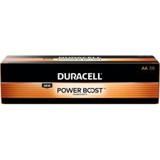 Duracell Coppertop Alkaline AA Battery 36-Packs For Multipurpose - AA - 36/Pack - 4 / Carton