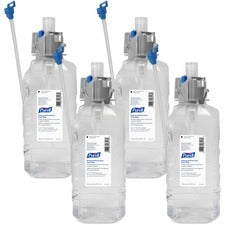 PURELL® 1500mL Refill Fresh Scent Foam Soap Fresh Scent - 1.59 quart - Kill Germs - Hand - Clear - Dye-free, Paraben-free, Phthalate-free, Hygienic - 4 / Carton