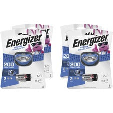 Energizer Vision LED Headlamp LED - 80 lm Lumen - 3 x AAA - Battery - Blue - 4 / Carton