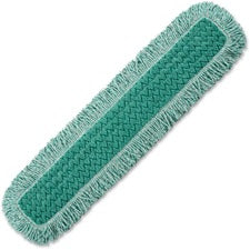 Rubbermaid Commercial HYGEN 36" Fringed Dust Mop Pad 36" Width - MicroFiber - 6 / Carton