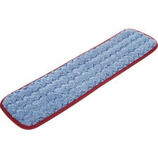 Rubbermaid Commercial Hygen 18" Microfiber Wet Pad 18" Width - MicroFiber - 12 / Carton