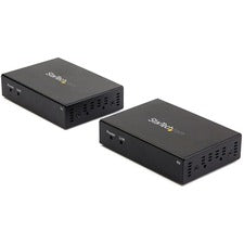 StarTech.com HDMI over CAT6 Extender - 4K 60Hz - 330 ft. (100 m) 1 Input Device - 1 Output Device - 460 ft Range - 2 x Network (RJ-45) - 1 x HDMI In - 1 x HDMI Out - 4K - 3840 x 2160 - Twisted Pair - Category 6