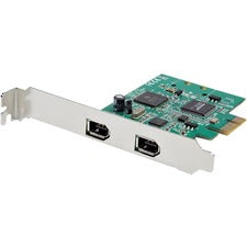 StarTech.com PCI Express FireWire Card PCI Express x1 - Plug-in Card - 2 Firewire Port(s) - 2 Firewire 400 Port(s) - TAA Compliant