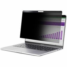 StarTech.com Privacy Screen Filter Transparent For 15" Widescreen LCD MacBook - 16:10 - Dust Resistant, Scratch Resistant, Fingerprint Resistant - Plastic - Anti-glare - 1 / Each - TAA Compliant