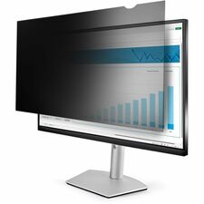 StarTech.com 27 in. Monitor Privacy Screen - Universal Transparent For 27" Widescreen LCD Monitor - 16:9 - Fingerprint Resistant, Dust Resistant, Scratch Resistant, Debris Resistant - Plastic - Anti-glare - 1 Each - TAA Compliant