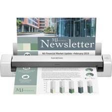 Brother DSMobile DS-740D Sheetfed Scanner - 600 dpi Optical 24-bit Color - 8-bit Grayscale - 16 ppm (Mono) - 16 ppm (Color) - Duplex Scanning - USB