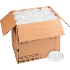 Starbucks Plastic Hot Cup Lids Plastic - White - 1020 / Carton