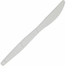 Dixie Knife Knife - 1 x Knife - Disposable - White - 40/Pack - 24 / Carton