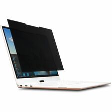 Kensington MagPro 15.6" (16:9) Laptop Privacy Screen with Magnetic Strip For 15.6" Widescreen LCD Notebook - 16:9 - Fingerprint Resistant, Scratch Resistant, Damage Resistant - Polyethylene Terephthalate (PET) - Anti-glare - 1 Each - TAA Compliant