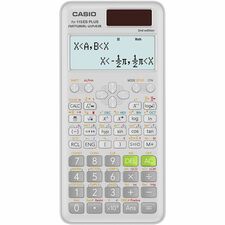 Casio FX115ESPLUS Scientific Calculator Hard Case, Auto Power Off, Dual Power, Textbook Display - 4 Line(s) - 16 Digits - Battery/Solar Powered - 1 - 1" Height x 3.3" Width x 6.5" Length - White - 1 Each