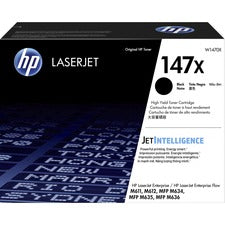 HP 147X Original High Yield Laser Toner Cartridge - Black - 1 Each 25200 Pages