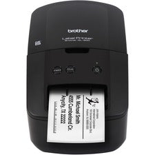 Brother QL-600 Desktop Direct Thermal Printer - Monochrome - Label Print - USB 2.40" Print Width - 2.80 in/s Mono - 300 x 600 dpi - 1.14" , 2.44" , 0.67" , 0.67" , 2.28" , 1.50" , 2.44" , 0.94" , 0.47" , 0.91" , 2.36" , ... Width x 3.54" , 3.94" , 3.43" ,