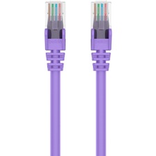Belkin RJ45 Category 6 Snagless Patch Cable 15 ft Category 6 Network Cable for Network Device, Notebook, Desktop Computer, Modem, Router - First End: 1 x RJ-45 Network - Male - Second End: 1 x RJ-45 Network - Male - 1 Gbit/s - Patch Cable - Gold Plated Co