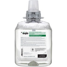 Gojo® FMX-12 Refill Green Certified Foam Hand Soap 1.32 quart - Hand - Clear - Fragrance-free, Rich Lather, Antibacterial-free, Triclosan-free, Paraben-free, Phthalate-free, Bio-based - 1 Each