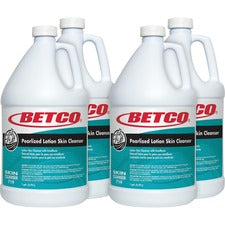 Betco Pearlized Lotion Skin Cleanser Lotion - 1 gal - Nordic Sea - Applicable on Hand - pH Balanced, Non-irritating, Moisturising, Residue-free - 4 / Carton