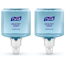 PURELL® ES4 Healthy Soap® Gentle & Free Foam Refill (5072-02) Fresh Fruit Scent - 1.27 quart - Dirt Remover, Kill Germs, Bacteria Remover, Soil Remover - Hand, Skin - Moisturizing - Blue - Fragrance-free, Dye-free, Phthalate-free, Paraben-free, Tr