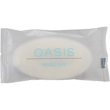 OASIS Soap Bars Bergamot Oil, Yuzu Fruit Scent - 0.60 oz - Hand - White - 500 / Carton