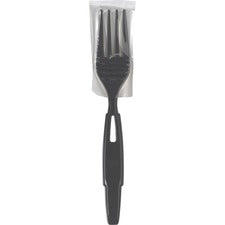 GP Pro Dixie Ultra Smartstock Series-W Heavyweight Fork Refill Fork - 1 x Fork - Disposable - Black - 40/Pack - 24 / Carton