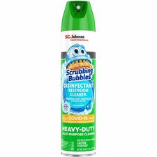 Scrubbing Bubbles® Disinfectant Cleaner Ready-To-Use - 25 fl oz (0.8 quart) - Non-porous, Heavy Duty, Fume-free - White - 1 Each