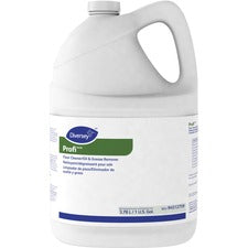 Diversey Profi Floor Cleaner/Grease Remover 128 fl oz (4 quart) - Surfactant Scent - Solvent-free, pH Neutral, Butyl-free - White - 4 / Carton