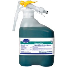 Diversey Quaternary Disinfectant Cleaner Ready-To-Use - 169 fl oz (5.3 quart) - Fresh Scent - Deodorize - Blue/Green - 1 Each