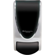 SC Johnson Manual Soap Dispenser Manual - 1.06 quart Capacity - Durable, Antimicrobial, Anti-bacterial - Black - 1 Each