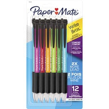 Paper Mate Write Bros. Classic Mechanical Pencils 0.7 mm Lead - #2 - 1 Dozen