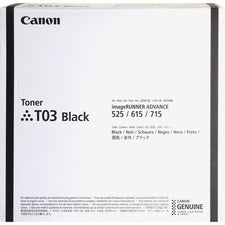 Canon T03 Original Laser Toner Cartridge - Black - 1 Each 51500 Pages