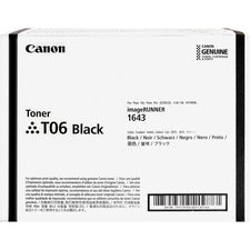 Canon T06 Original Laser Toner Cartridge - Black - 1 Each 20500 Pages