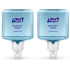 PURELL® ES6 HEALTHY SOAP™ Gentle & Free Foam Fragrance-free Scent - 1.27 quart - Dirt Remover, Kill Germs, Bacteria Remover, Soil Remover - Healthcare, Hand - Moisturizing - Antibacterial - Clear - Bio-based, Dye-free, Fragrance-free, Phthalate-