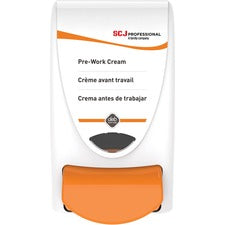SC Johnson Professional Protect Dispenser Manual - 1.06 quart Capacity - Durable, Wall Mountable, Antimicrobial, Anti-bacterial - White - 1 Each