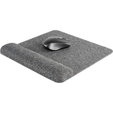 Allsop Premium Plush Mousepad - (32311) 1.85" Height x 11.60" Width - Gray - Foam - Mouse - Retail - 1 Each
