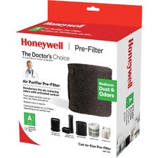 Honeywell Pre-Filter for Air Purifier Activated Carbon - For Air Purifier - Remove Odor, Remove Dust, Remove Fabric Fiber, Remove Pet Hair, Remove Airborne Particles - 47" Height x 15.5" Width x 0.1" Depth - 4 / Carton