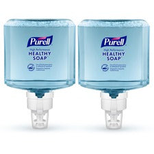 PURELL® ES8 CRT HEALTHY SOAP™ High Performance Foam 1.27 quart - Dirt Remover, Kill Germs, Soil Remover - Skin, Hand - Clear - Recycled - Paraben-free, Antibacterial-free, Phthalate-free, Dye-free, Fragrance-free, Quick Rinse - 2 / Carton