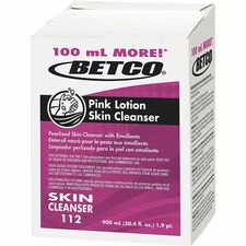 Betco Pink Lotion Skin Cleanser Floral Scent - Skin, Hand - Moisturizing - Pink - Anti-irritant, pH Balanced - 12 / Carton