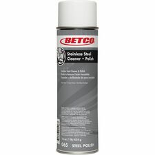 Betco Stainless Steel Cleaner & Polish Ready-To-Use - 17 oz (1.06 lb) - Grease Resistant, Water Spot Resistant, Spill Resistant, Dirt Resistant, Fingerprint Resistant Aerosol Spray Can - 1 Each