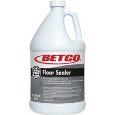 Betco Acrylic Polymer Floor Sealer 128 fl oz (4 quart) - Characteristic Scent - Unscented, Water Based, Durable, Non-yellowing, Non-powdering - Clear, Milky White - 1 Each