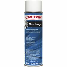 Betco Clear Image Glass & Surface Cleaner Ready-To-Use - 19 oz (1.19 lb) - Unscented, Non-streaking Aerosol Spray Can - 1 Each