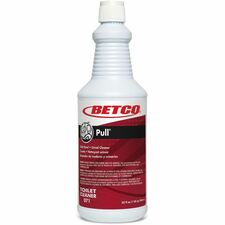 Betco Pull Heavy Duty Toilet Bowl Cleaner Ready-To-Use - 40 oz (2.50 lb) - Unscented - White - 12 / Carton