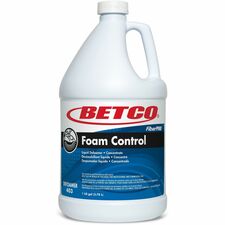 Betco FiberPRO Foam Control Liquid Defoamer Ready-To-Use - 128 fl oz (4 quart) - 560 oz (35 lb) - Unscented - White - 4 / Carton