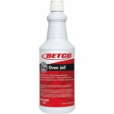Betco Oven Jell Cleaner Ready-To-Use - 32 oz (2 lb) - Citrus Scent - Amber, Orange - 1 Each