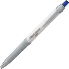 Pentel GlideWrite Signature Gel Ballpoint Pen 1 mm Pen Point - Blue Ink - Gel-based - White Barrel - 1 Dozen